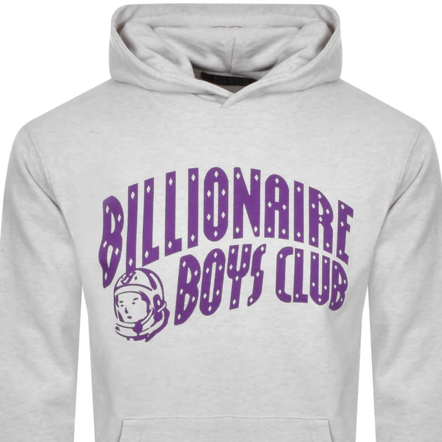 Alternative Image for ProductBillionaire Boys Club Arch Logo Hoodie Grey2